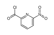 2-Pyridinecarbonyl chloride, 6-nitro- (9CI)结构式