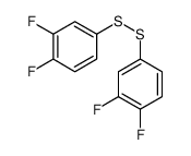 4-[(3,4-difluorophenyl)disulfanyl]-1,2-difluorobenzene结构式
