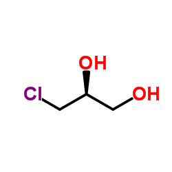 (S)-3-氯-1,2-丙二醇结构式