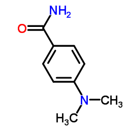 4-(二甲基氨基)苯甲酰胺结构式