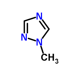 1-甲基-1,2,4-三唑结构式