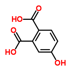 4-羟基邻苯二甲酸结构式