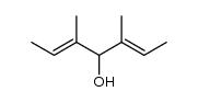 3,5-dimethyl-hepta-2,5-dien-4-ol结构式