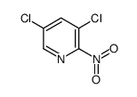 3,5-二氯-2-硝基吡啶结构式