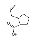 (9ci)-1-(2-丙烯基)-L-脯氨酸结构式