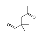 2,2-dimethyl-4-oxopentanal结构式
