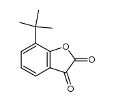 7-tert-butyl-benzofuran-2,3-dione结构式