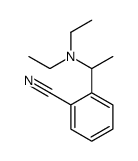 2-[1-(diethylamino)ethyl]benzonitrile结构式