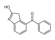 4-benzoyl-1,3-dihydroindol-2-one结构式