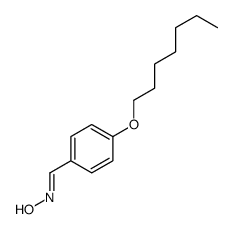 N-[(4-heptoxyphenyl)methylidene]hydroxylamine结构式