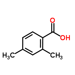 2,4-二甲基苯甲酸结构式