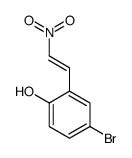 4-bromo-2-(2-nitroethenyl)phenol结构式