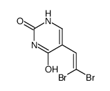 5-(2,2-dibromoethenyl)-1H-pyrimidine-2,4-dione结构式