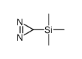 3H-diazirin-3-yl(trimethyl)silane结构式