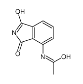Acetamide,N-(2,3-dihydro-1,3-dioxo-1H-isoindol-4-yl)-结构式