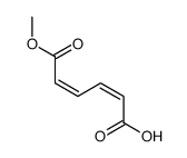 2,4-HEXADIENEDIOIC ACID, 1-METHYL ESTER, (2Z,4Z)-结构式