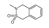 3-methyl-1,4-dihydro-2&lambda;6,3-benzothiazine 2,2-dioxide结构式