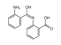 2-(邻氨基苯甲酰胺)苯甲酸结构式