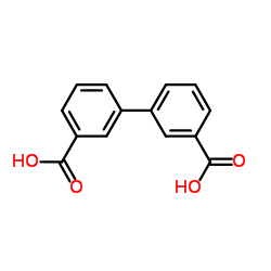 联苯-3,3-二羧酸结构式