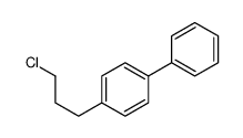 1-(3-chloropropyl)-4-phenylbenzene结构式