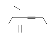 4,4-Diethyl-2,5-octadiyne结构式