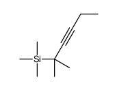 2-Methyl-2-trimethylsilyl-3-hexyne结构式