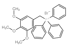 三苯基-(3,4,5-三甲氧基-苄基)-溴化膦结构式