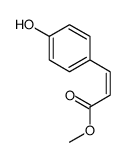 methyl 3-(4-hydroxyphenyl)prop-2-enoate结构式