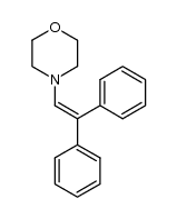 1-(4-morpholino)-2,2-diphenylethene结构式