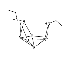 [(EtH2N)B8H11NHEt]结构式