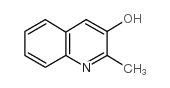 3-羟基-2-甲基喹啉结构式