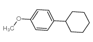 1-环己基-4-甲氧基苯结构式