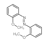 bis(2-methoxyphenyl)diazene结构式