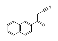 3-萘-3-氧代丙腈结构式