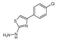 4-(4-CHLOROPHENYL)-2(3H)-THIAZOLONE HYDRAZONE结构式