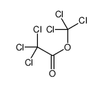 trichloromethyl 2,2,2-trichloroacetate结构式