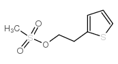 2-thiophen-2-ylethyl methanesulfonate结构式
