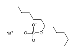 sodium,undecan-6-yl sulfate结构式