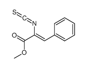 methyl 2-isothiocyanato-3-phenylprop-2-enoate结构式