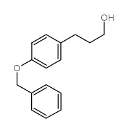 3-[4-(苄氧基)苯基]-1-丙醇结构式