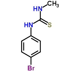 1-(4-Bromophenyl)-3-methylthiourea结构式