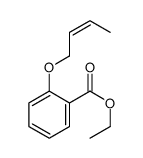 ethyl 2-but-2-enoxybenzoate结构式