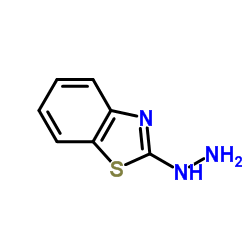 2-肼基苯并噻唑结构式