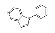 1-phenyl-1H-imidazo[4,5-c]pyridine结构式
