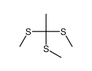 1,1,1-tris(methylsulfanyl)ethane结构式