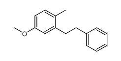 4-methoxy-1-methyl-2-(2-phenylethyl)benzene结构式