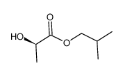 (R)-乳酸异丁酯结构式