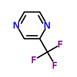 2-(三氟甲基)吡嗪结构式