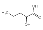 Pentanoic acid,2-hydroxy-结构式