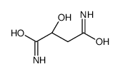 [S,(-)]-2-Hydroxysuccinamide结构式